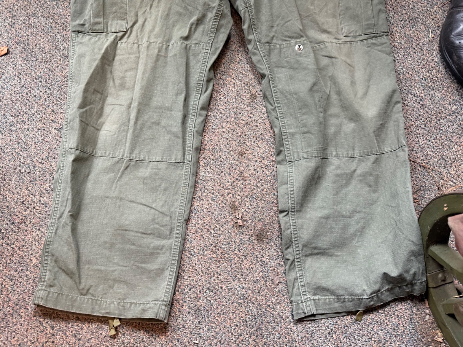 REPRODUCTION VIETNAM WAR US ARMY RIP STOP COMBAT FIELD TROUSERS-2XLARGE