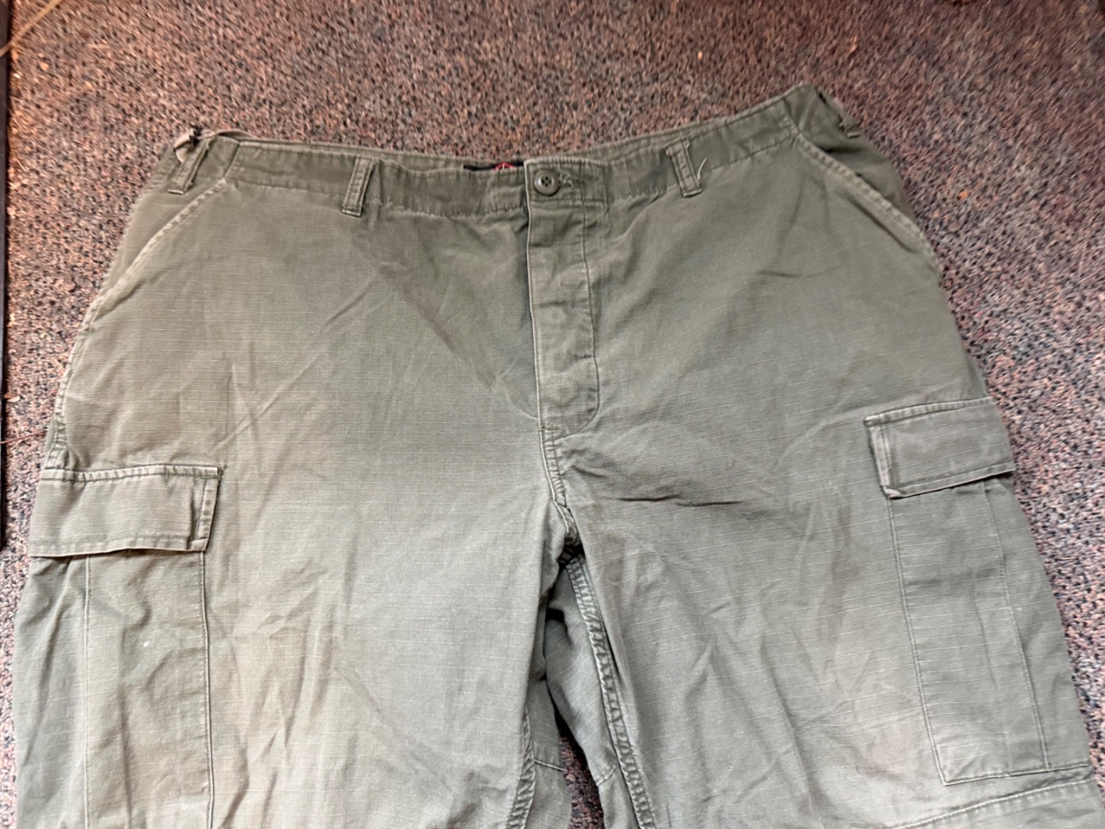REPRODUCTION VIETNAM WAR US ARMY RIP STOP COMBAT FIELD TROUSERS-2XLARGE