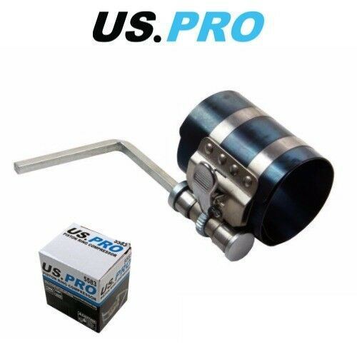US PRO 53-125mm Engine Piston Ring Compressor Adjustable Ratchet Type 5583