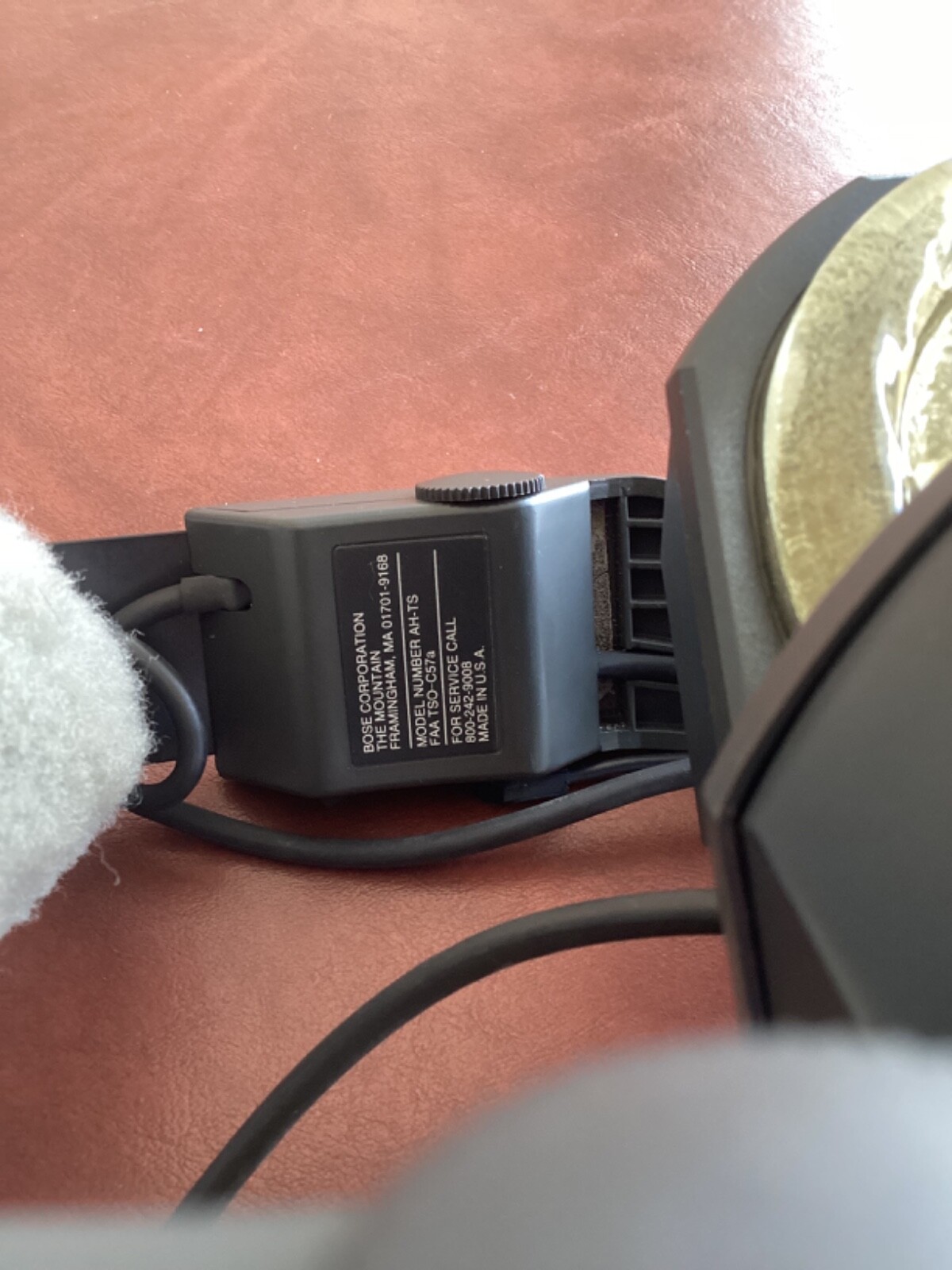 Bose Headset AH-TS *For Parts or Not Working*