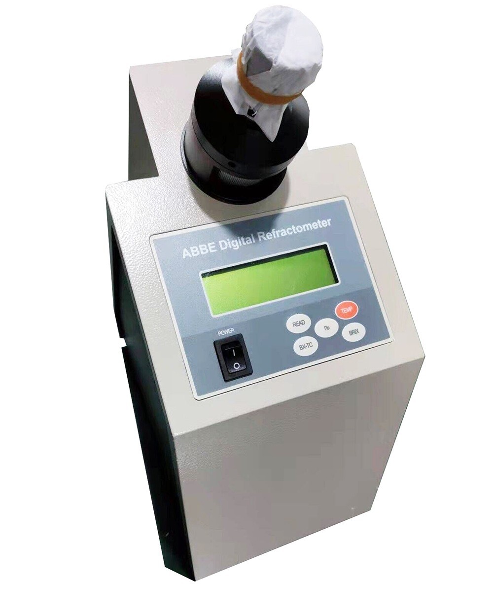Digital Abbe Refractometer Brix Refractometer with 1.3000-1.7000 nD 0-95% Brix
