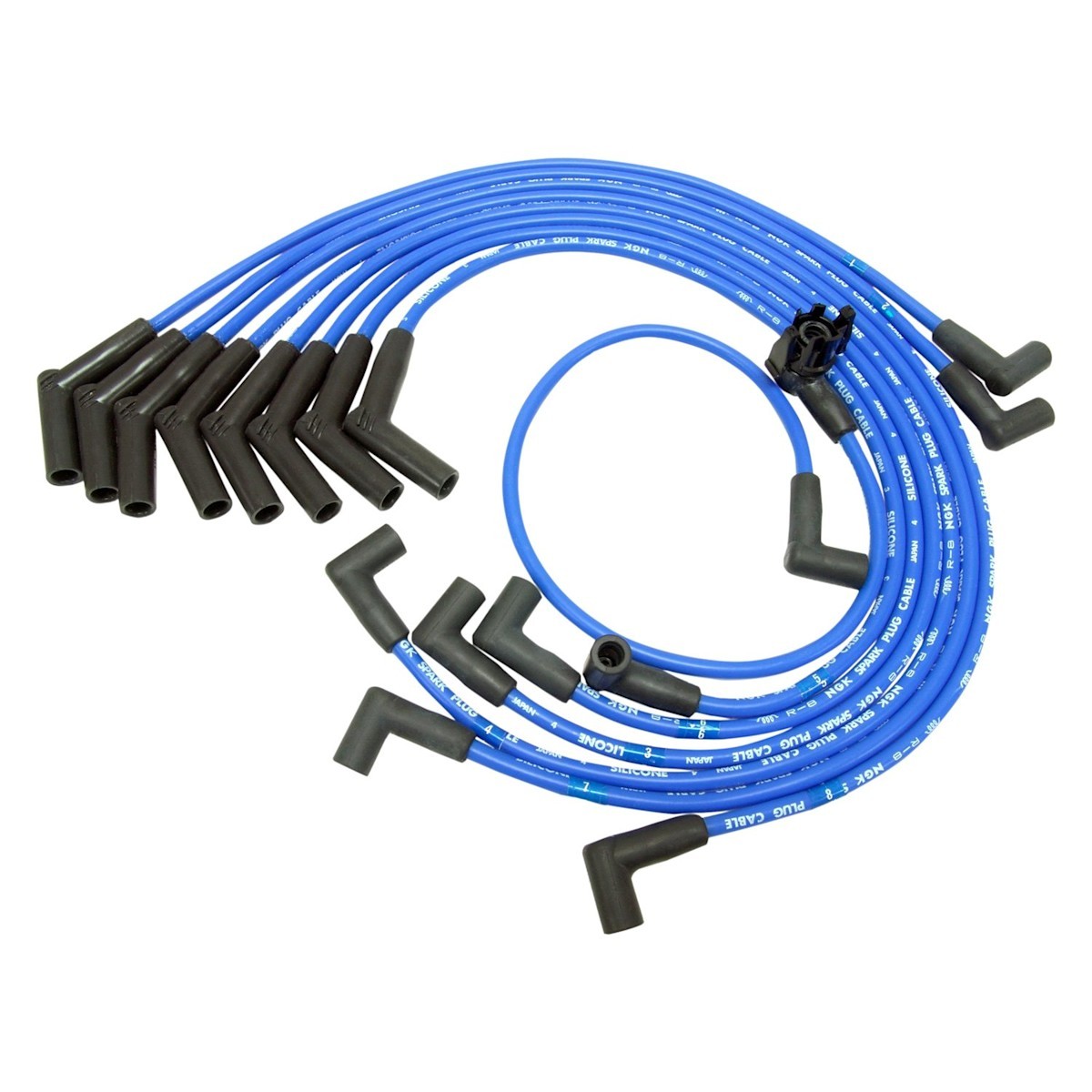 52270 NGK Spark Plug Wires Set of 8 for Ford Mustang Lincoln Mark VII Capri LTD