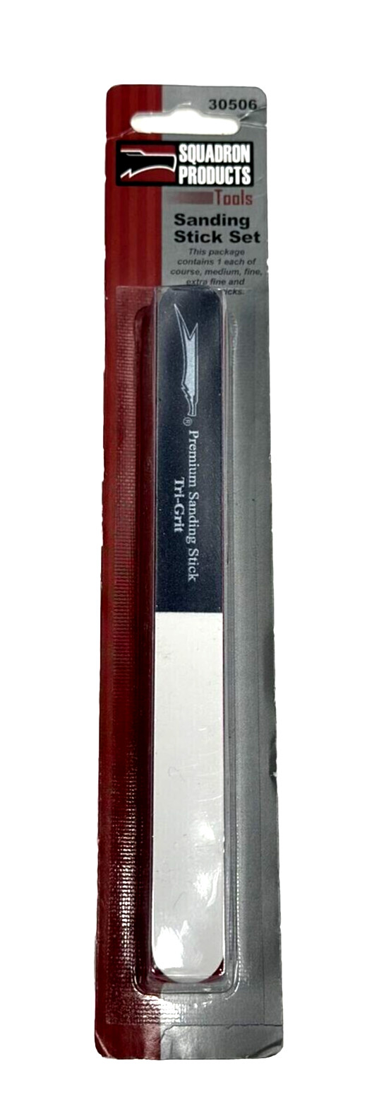 Squadron Tools 30506 Sanding Stick Value Pack for plastic, wood, metal models