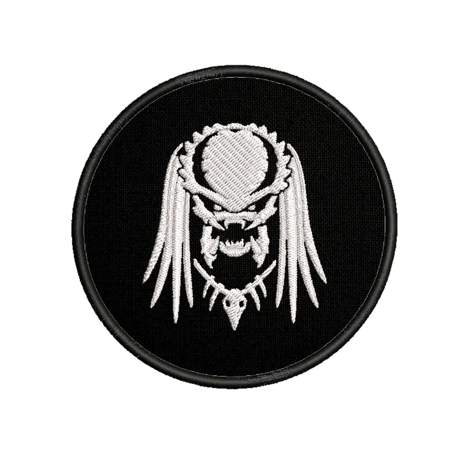 Sci-fi Zombie Aliens Xenos Predator Embroidered Patch Iron-On/Sew-On/Hook Backed