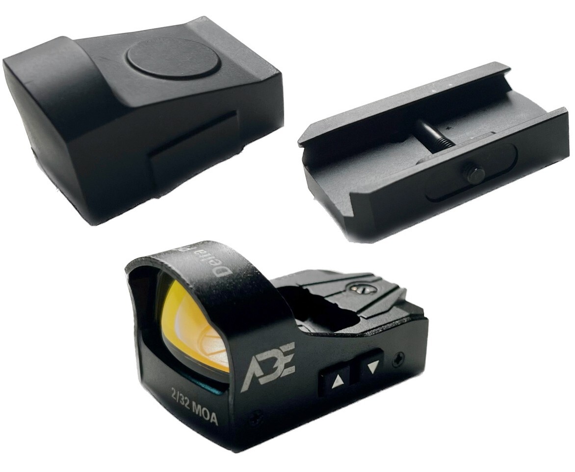 ADE RD3-012 PRO DELTA Shake Awake +Multi Reticle Red Dot For GLOCK MOS 17 19 22