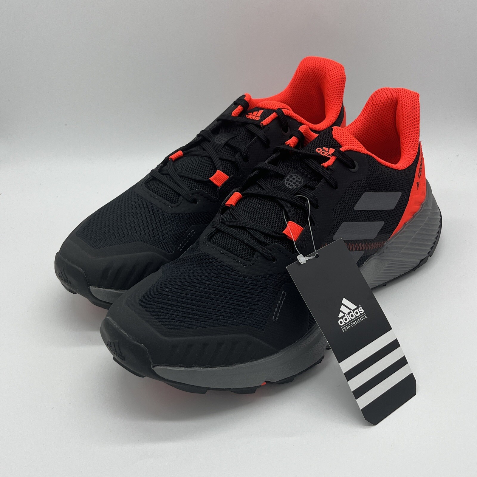 Adidas Terrex Soulstride Black Solar Red (FY9214) NEW without Original Box