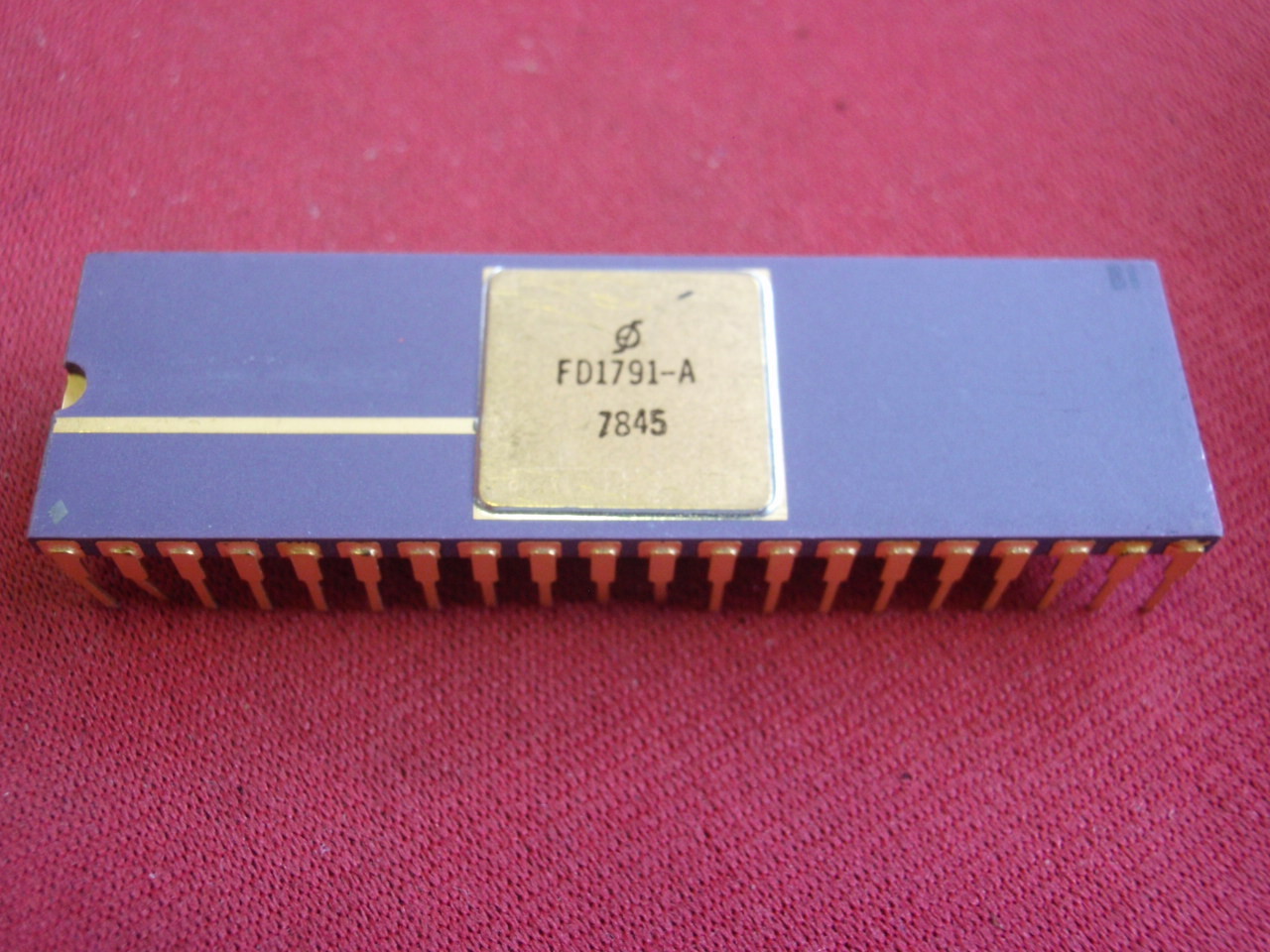IC BUILDING BLOCK FD1791 GOLD EDITION No China Copies, Stamps Only 23955-163/167