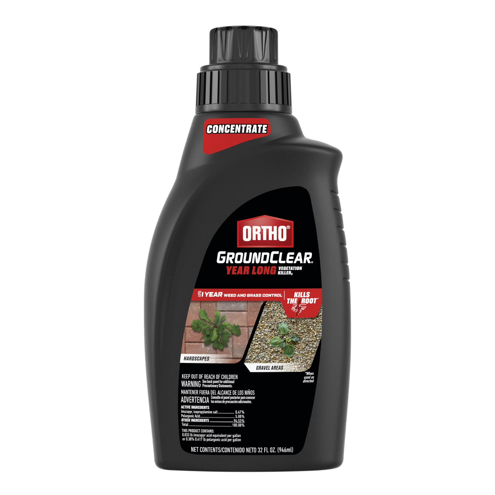 Ortho GroundClear Year Long Vegetation Killer2 Concentrate 32 oz Weed Killer
