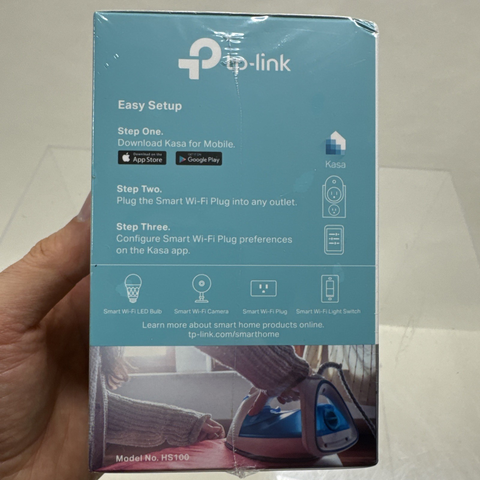 TP-Link - HS100 - Smart WiFi Plug - w/Google Assistant & Amazon Alexa NEW Sealed