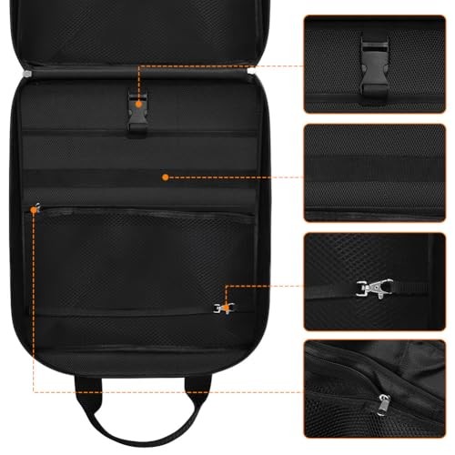 Large Camp Kitchen Organizer, High Capacity Camping Cooking Utensils Bag, with