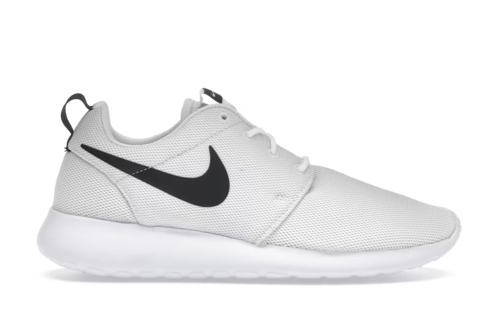 Nike Roshe One White/White-Black Womens Size 6 - 844944 101