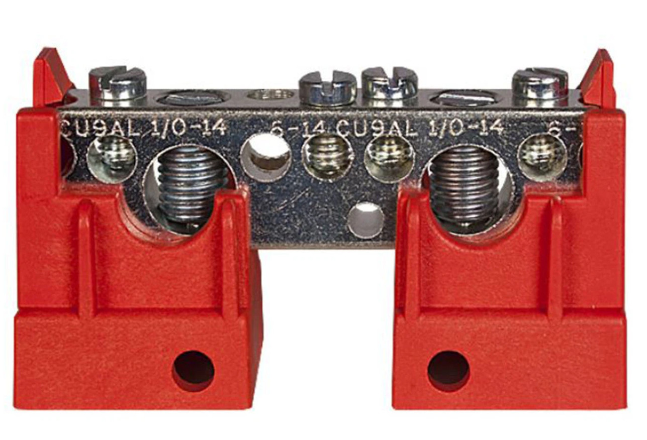 Midnite Solar MNSBBR  Terminal Busbar Short Red