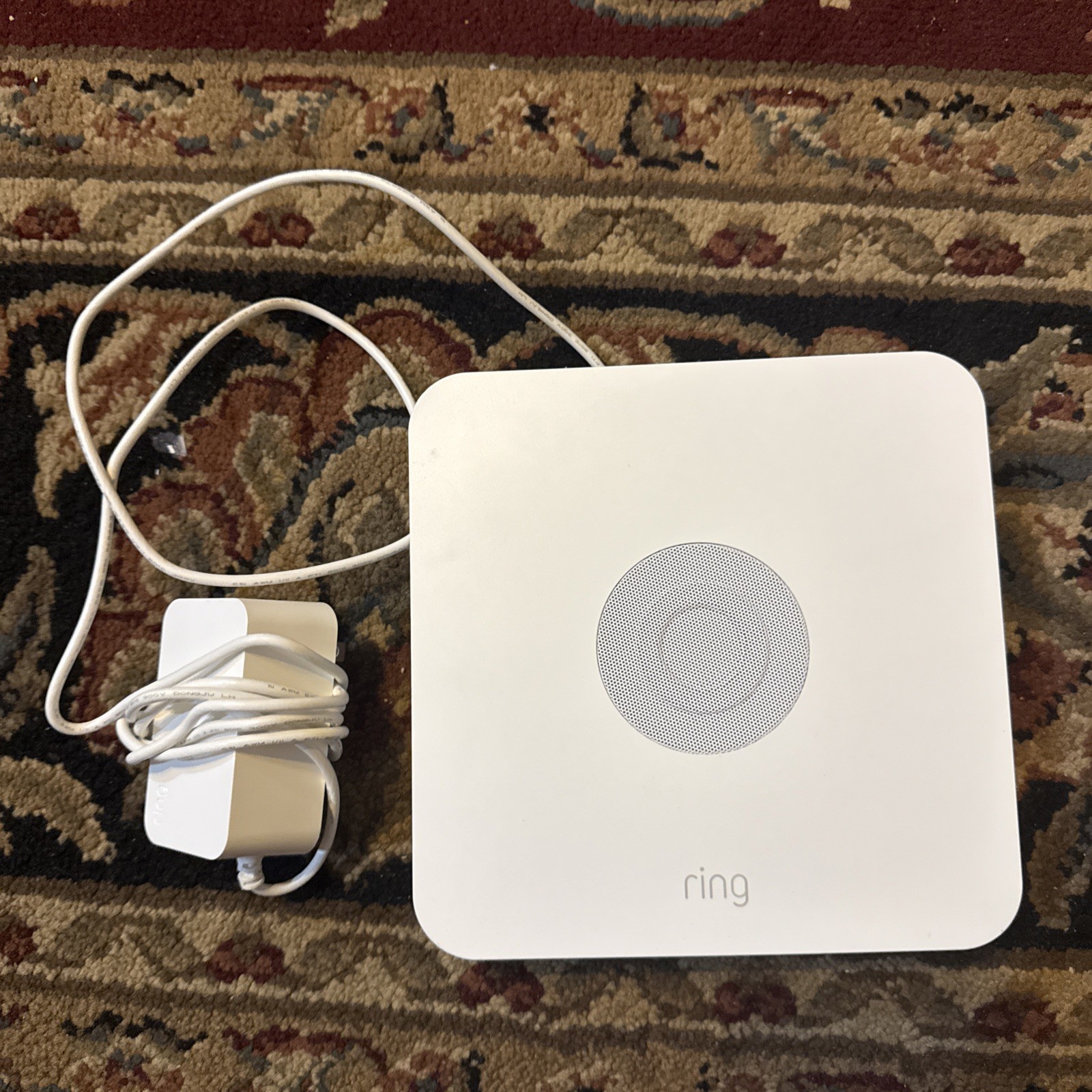 Ring Alarm Base Station US Z Wave+ 4HB1U9-0EN0 Gen 2 W/Power Cable WiFi-Indoor