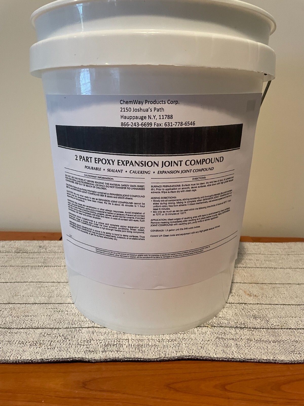 2 Part Epoxy Expansion Joint Compound