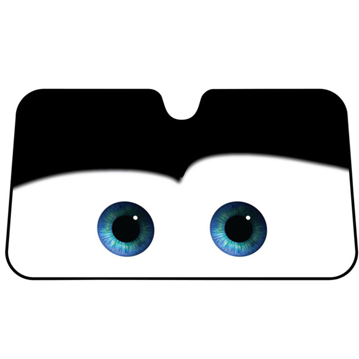 Car Front Windscreen Sun Visor Cover Big Eye Pattern Windshield Sunshade Cover