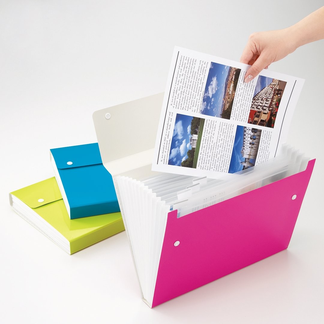 Document File Toffy A4 2273TF White