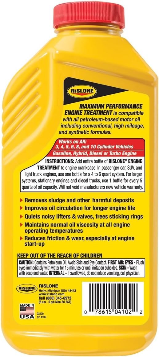4102 XTREME LUBE Maximum Performance Engine Treatment, 16.9 oz.