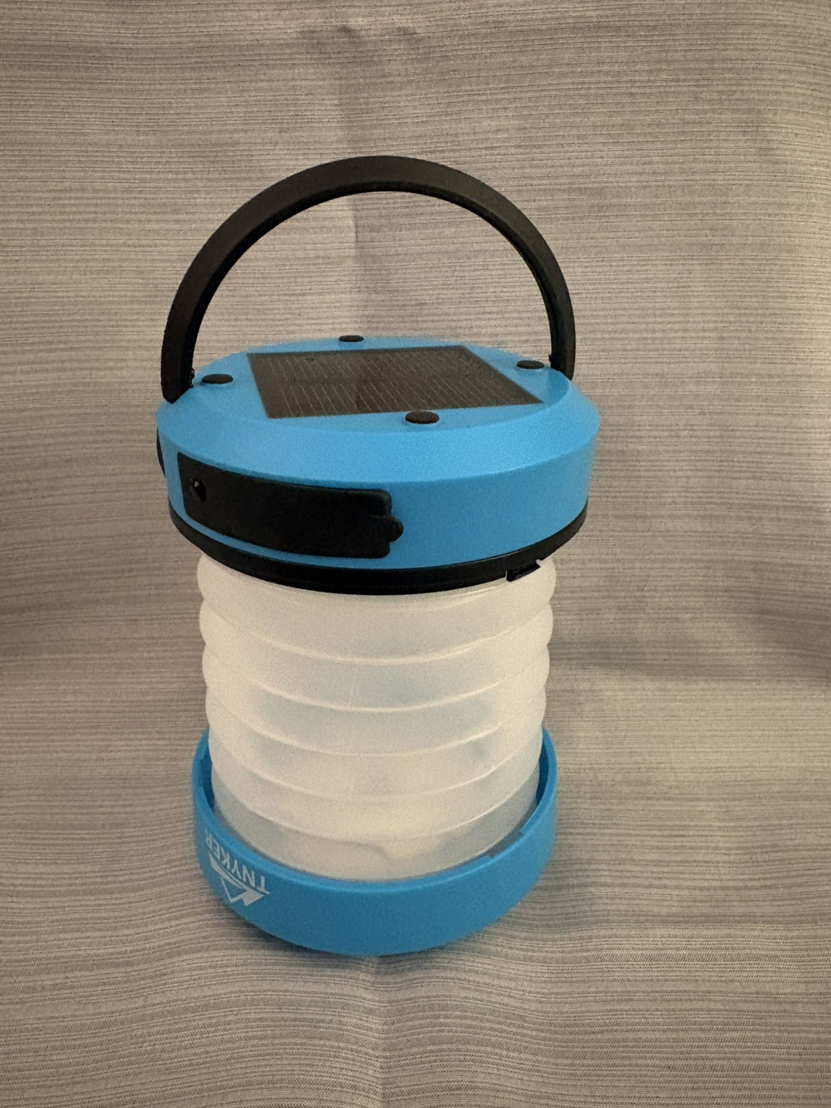 TNYKER Rechargeable Collapsible Solar LED 2n1 Camping Lantern and Flashlight