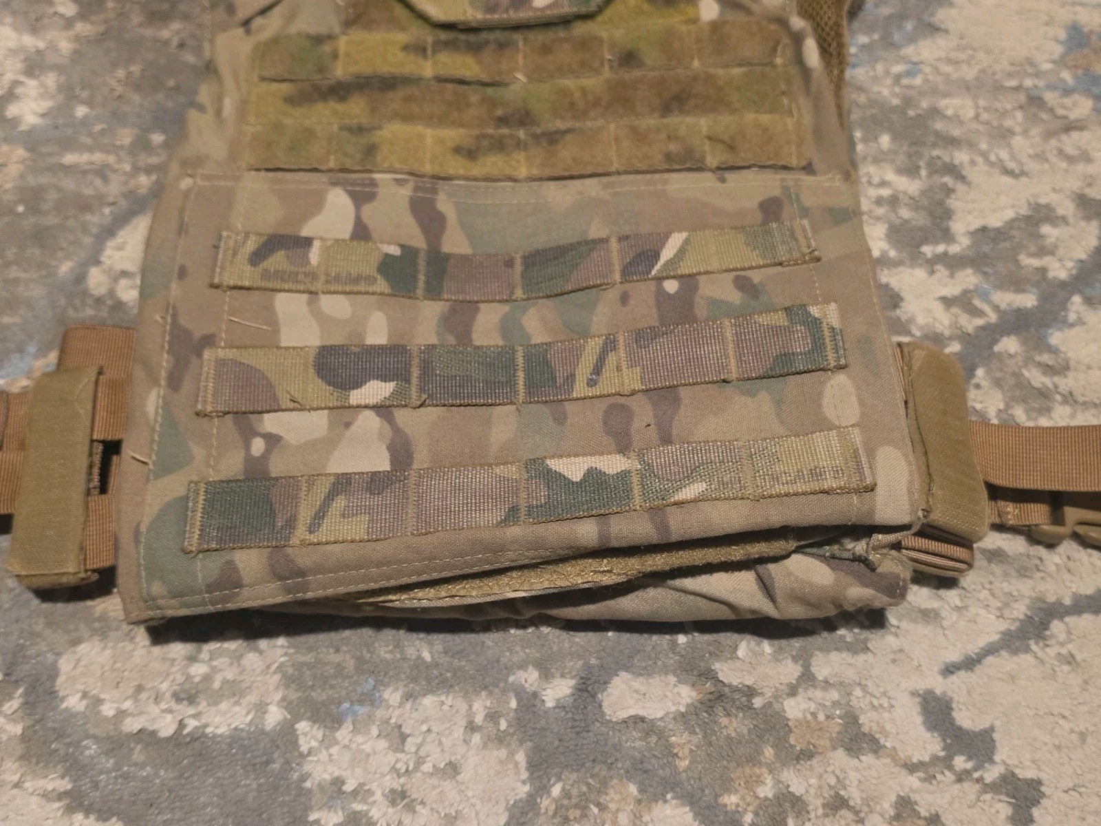 SHELLBACK TACTICAL Stealth Low Vis Concealable Plate Carrier Multicam MED/LG