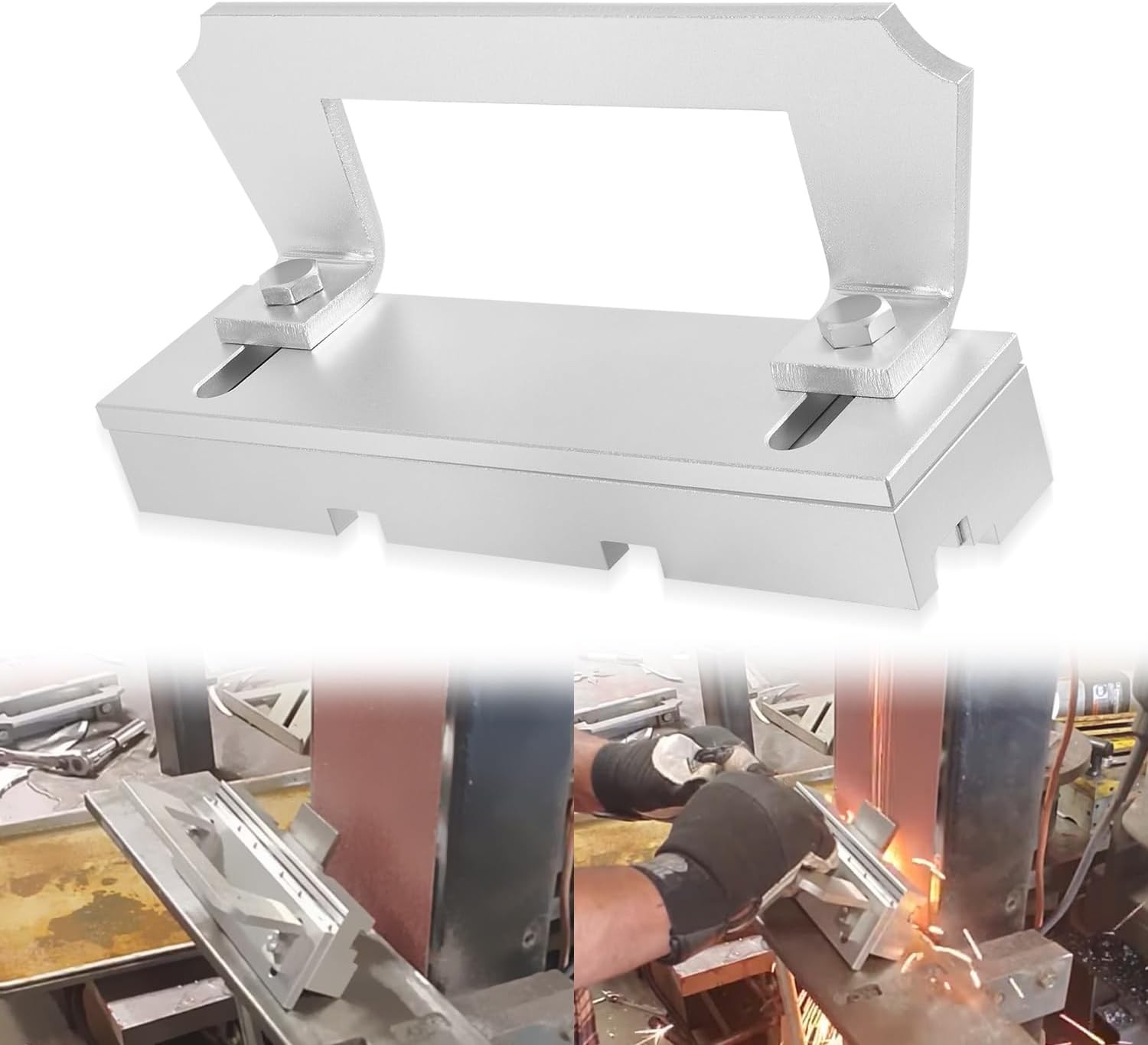 Magnetic Bevel Jig for knifemaker welders Grinding Sharpening Metal Making Knife