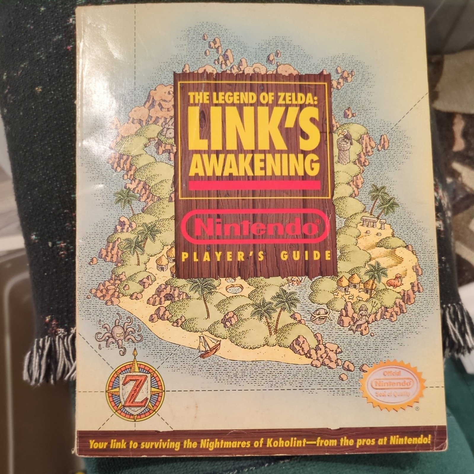 The Legend Of Zelda Link's Awakening Nintendo Power Player's Guide Game Boy 1993