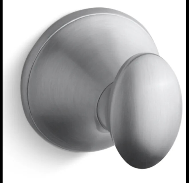 Kohler Coralais Robe Hook K-13433-G Brushed Chrome