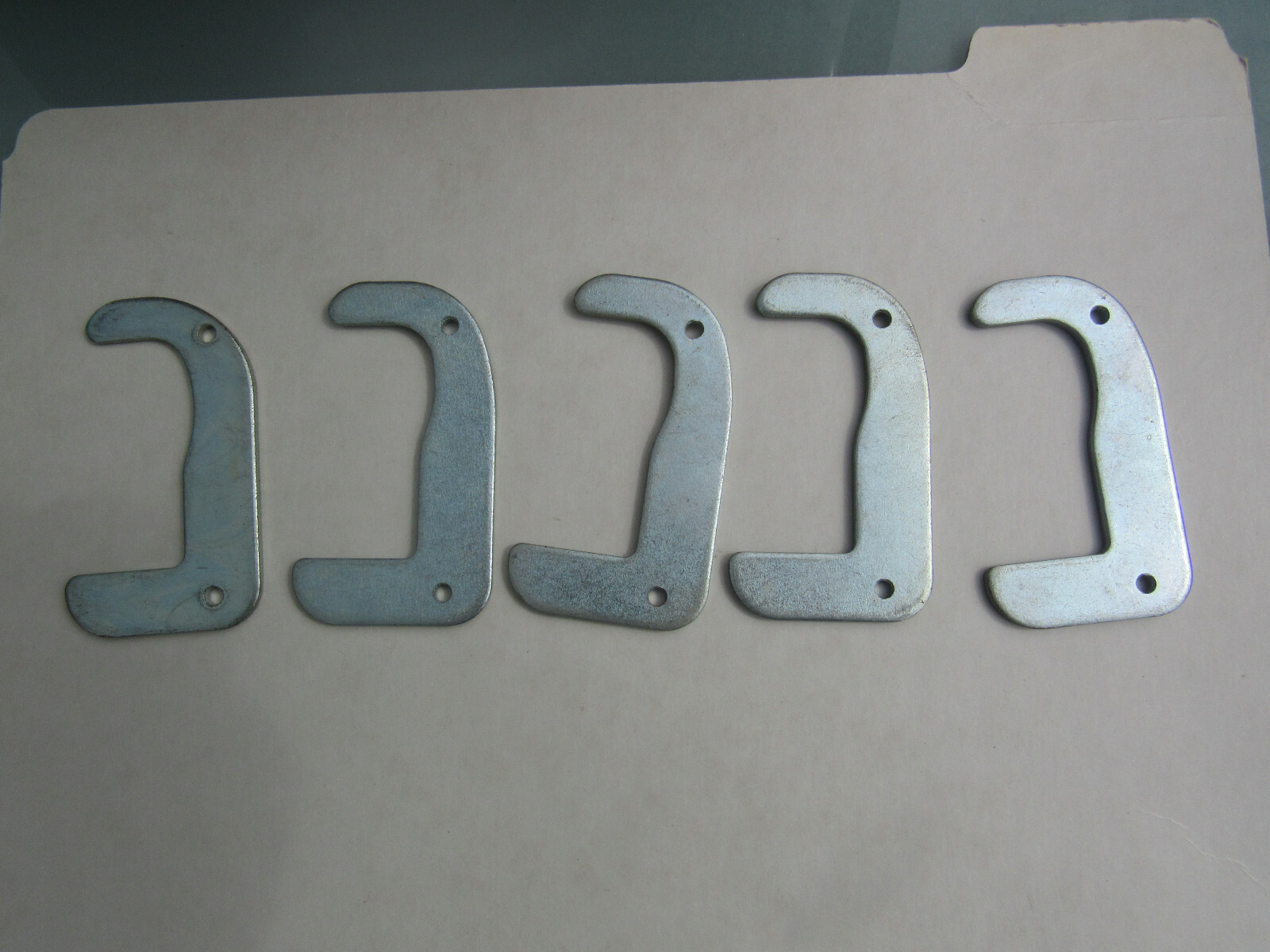 New Lot of 5 Centar Industries #3370 Interior Steel Latch Lifter Locker Handle