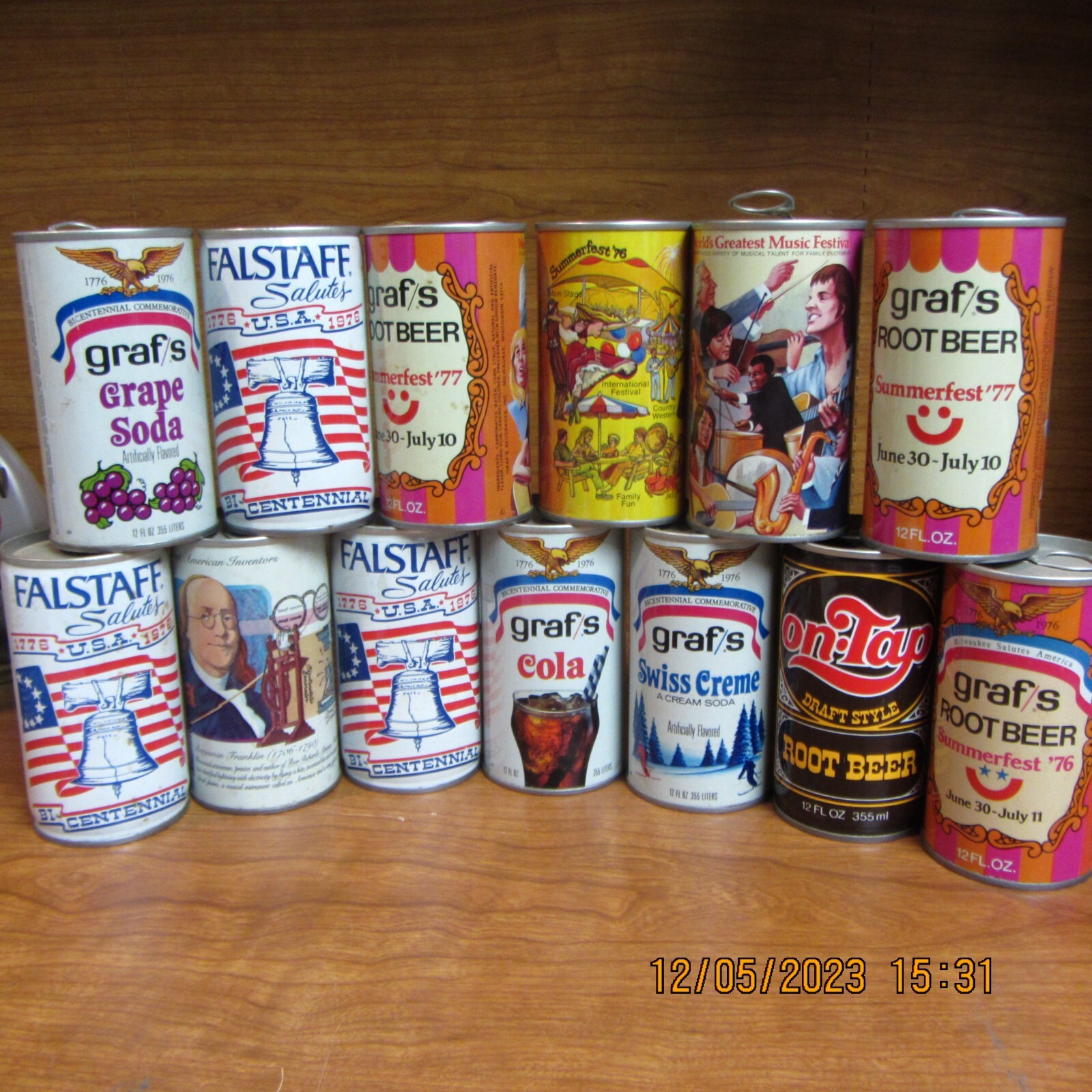 SODA/BEER CANS