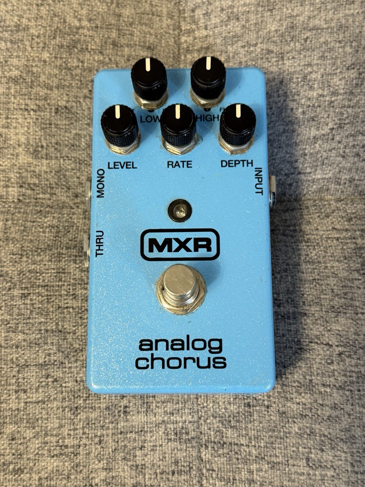 MXR M234 Analog Chorus Guitar Effects Pedal  Blue Analog Tested Works