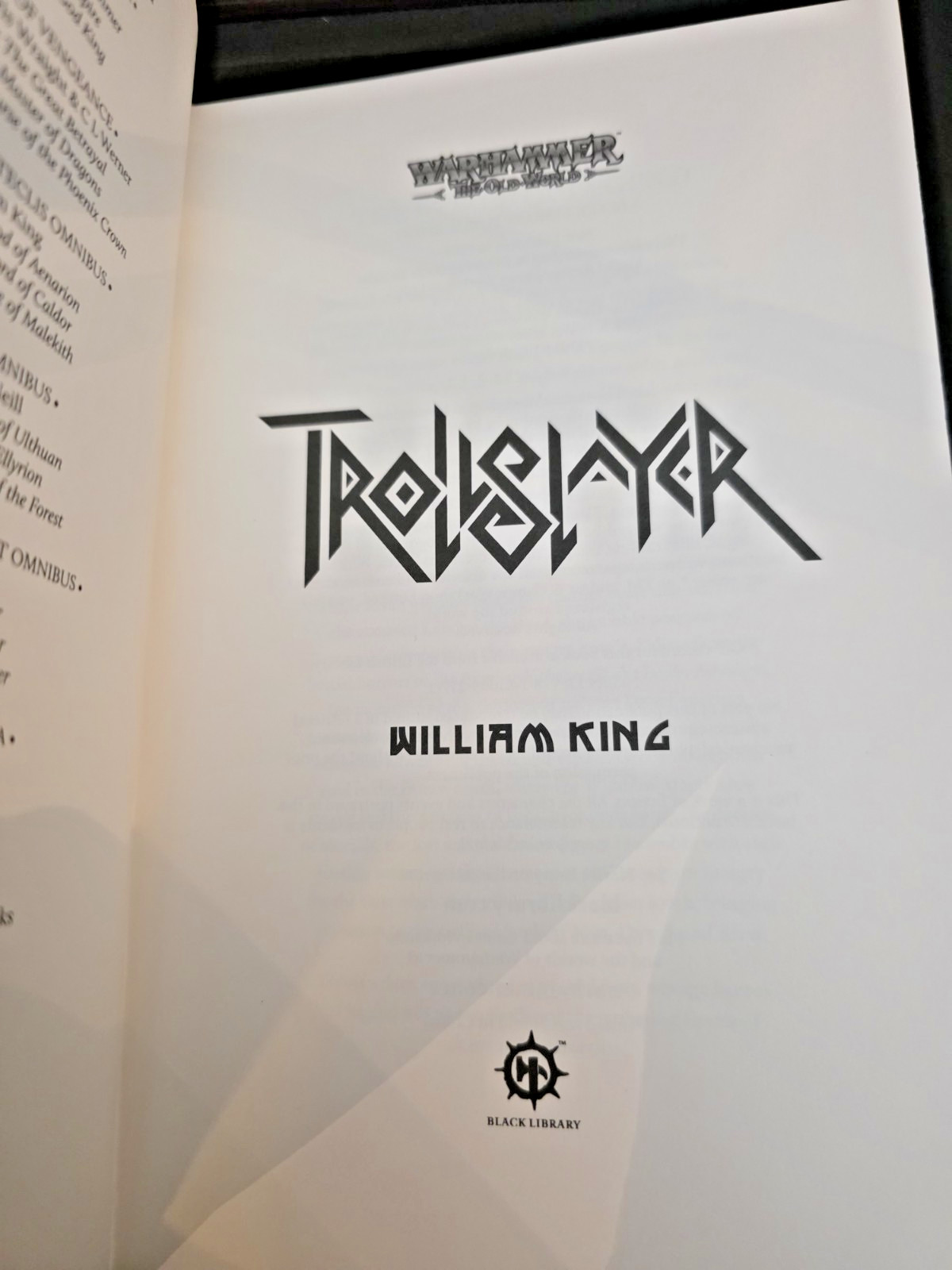 Warhammer - Trollslayer - Mega Limited Edition - Black Library
