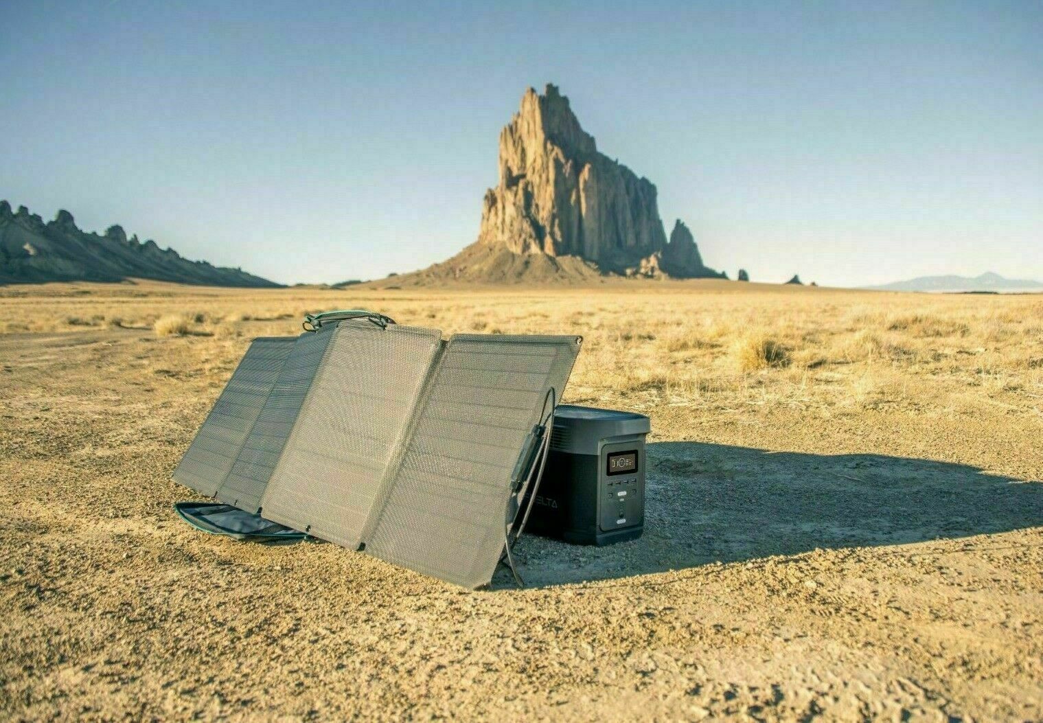 EcoFlow 110W Portable Solar Panel Foldable with Carry Case Very Good Refurbished