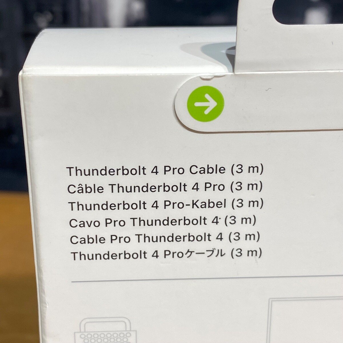 Apple Thunderbolt 4 Pro Cable 3m USB-C MacBook iPad iMac iPhone 100% Original