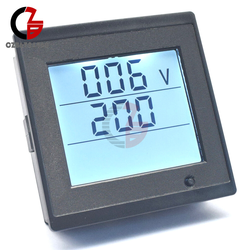 DC6-200V 20A Digital Voltmeter Ammeter Voltage Amp Current Meter Power Tester