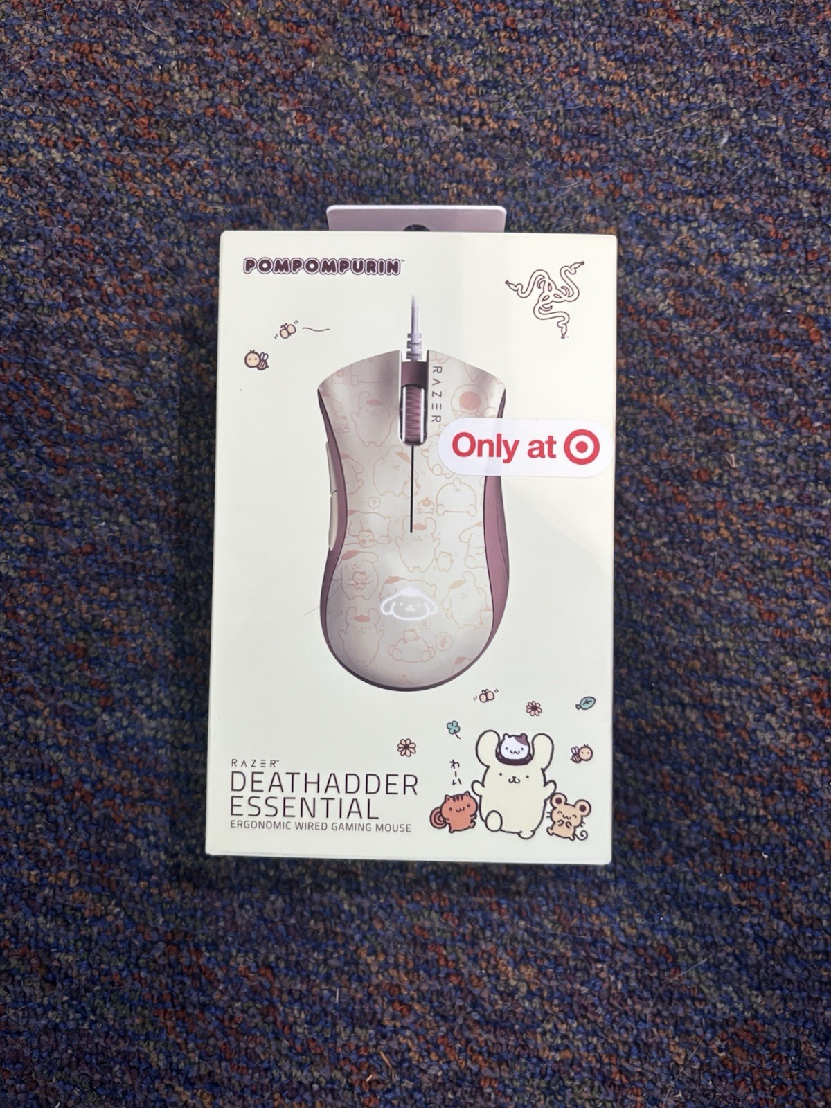 RAZER DeathAdder Essential Pompompurin Wired Gaming Mouse New Unopened