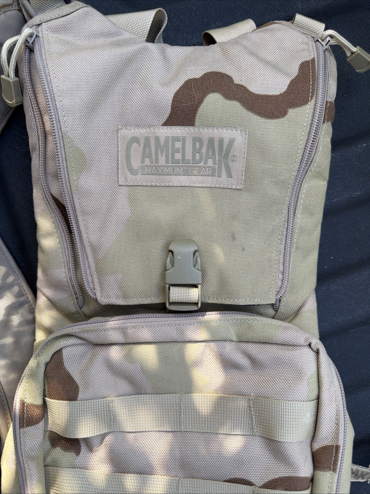 Camelbak M.U.L.E. Maximum Gear Desert Camo hydration pack Without Bladder