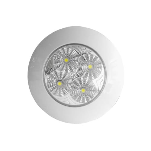 4.7 inch RV LED Ceiling Light, Dome Lighting Fixture, Surface Mount Round