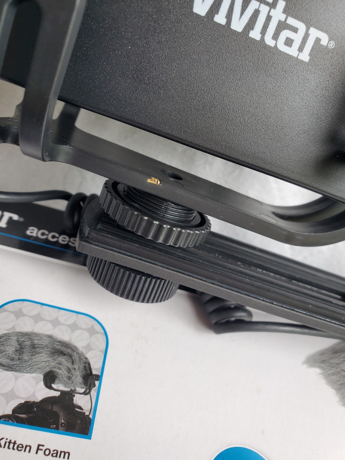 Vivitar Shotgun Microphone with Integrated Shock Mount Series 1 Untested