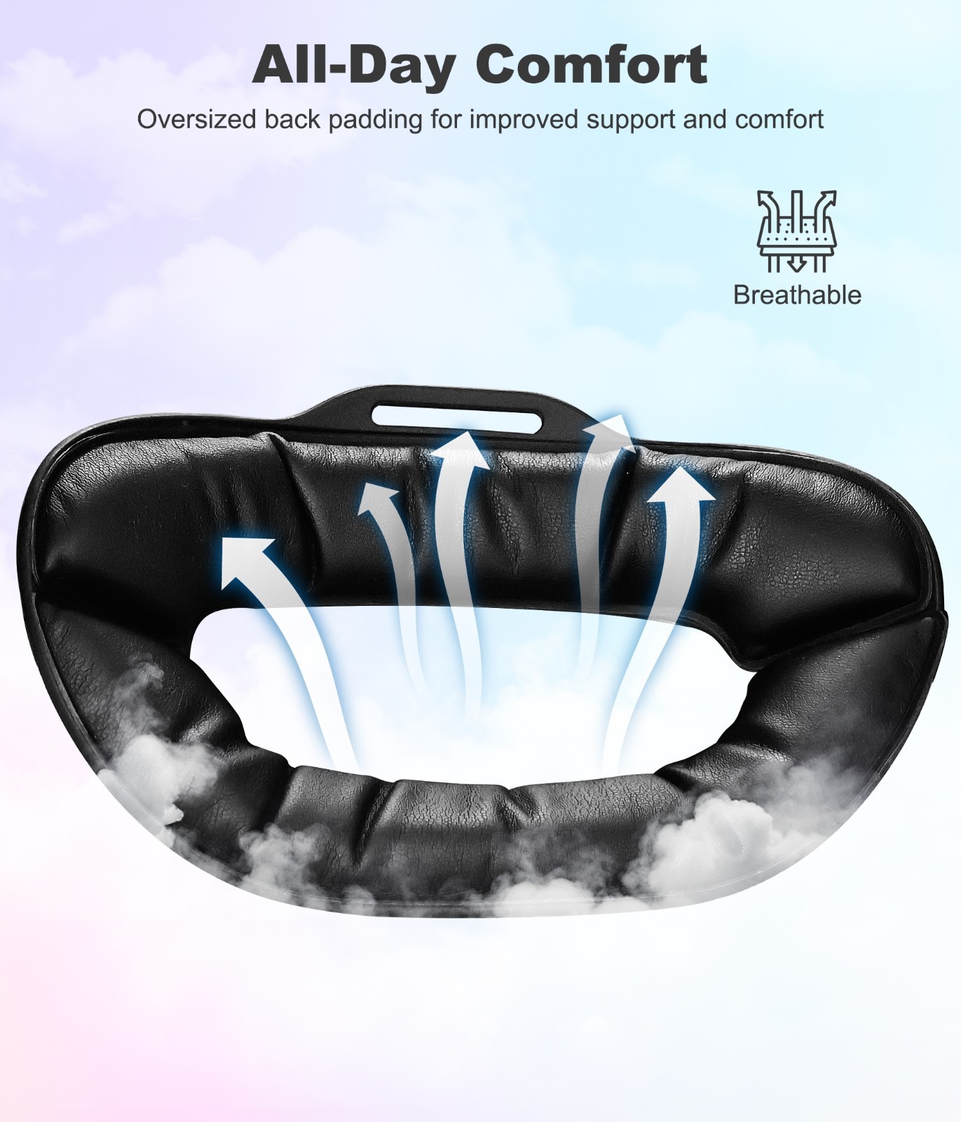 Adjustable Elite Strap Accessory Replacement for Meta Quest 3S/Quest 3/Quest 2