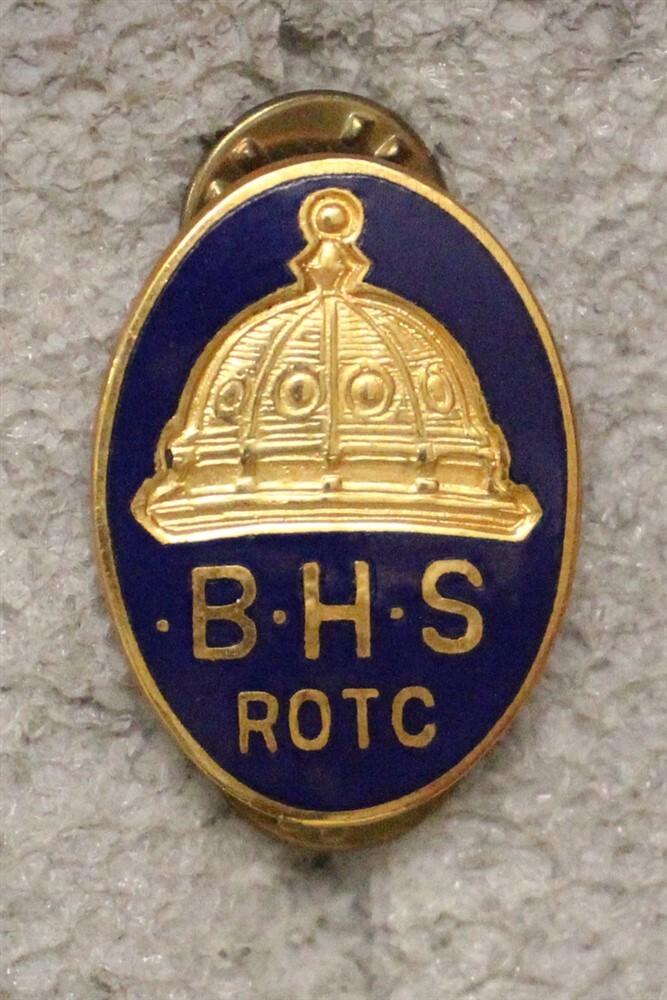 Army ROTC DI Pin: Ball High School - c/b, Meyer