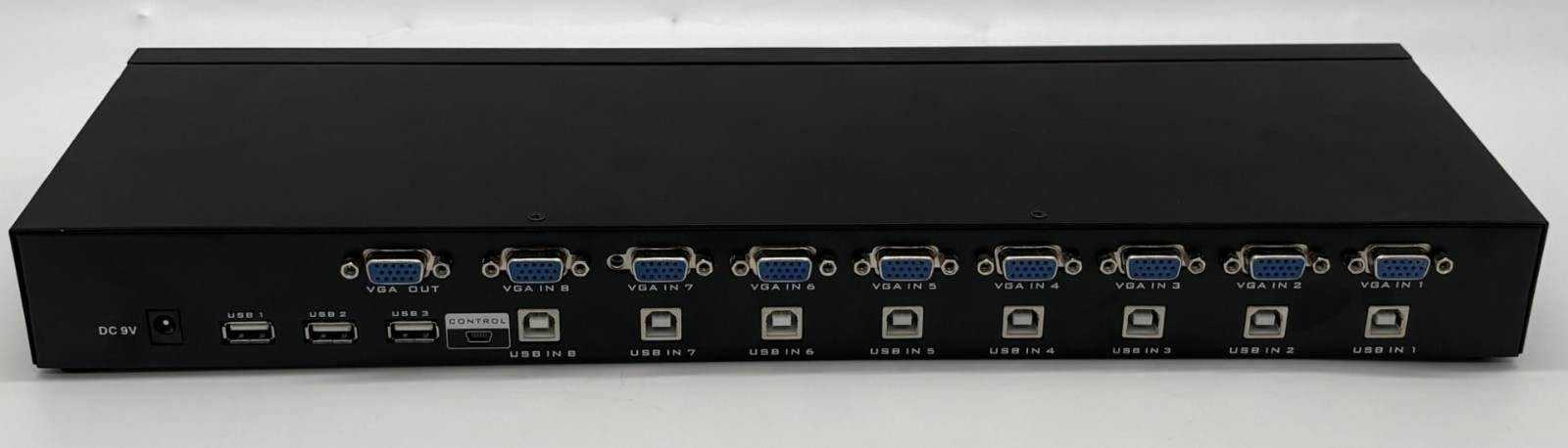 Rijer 8 Port Smart USB 2.0 KVM Switch Great Condition
