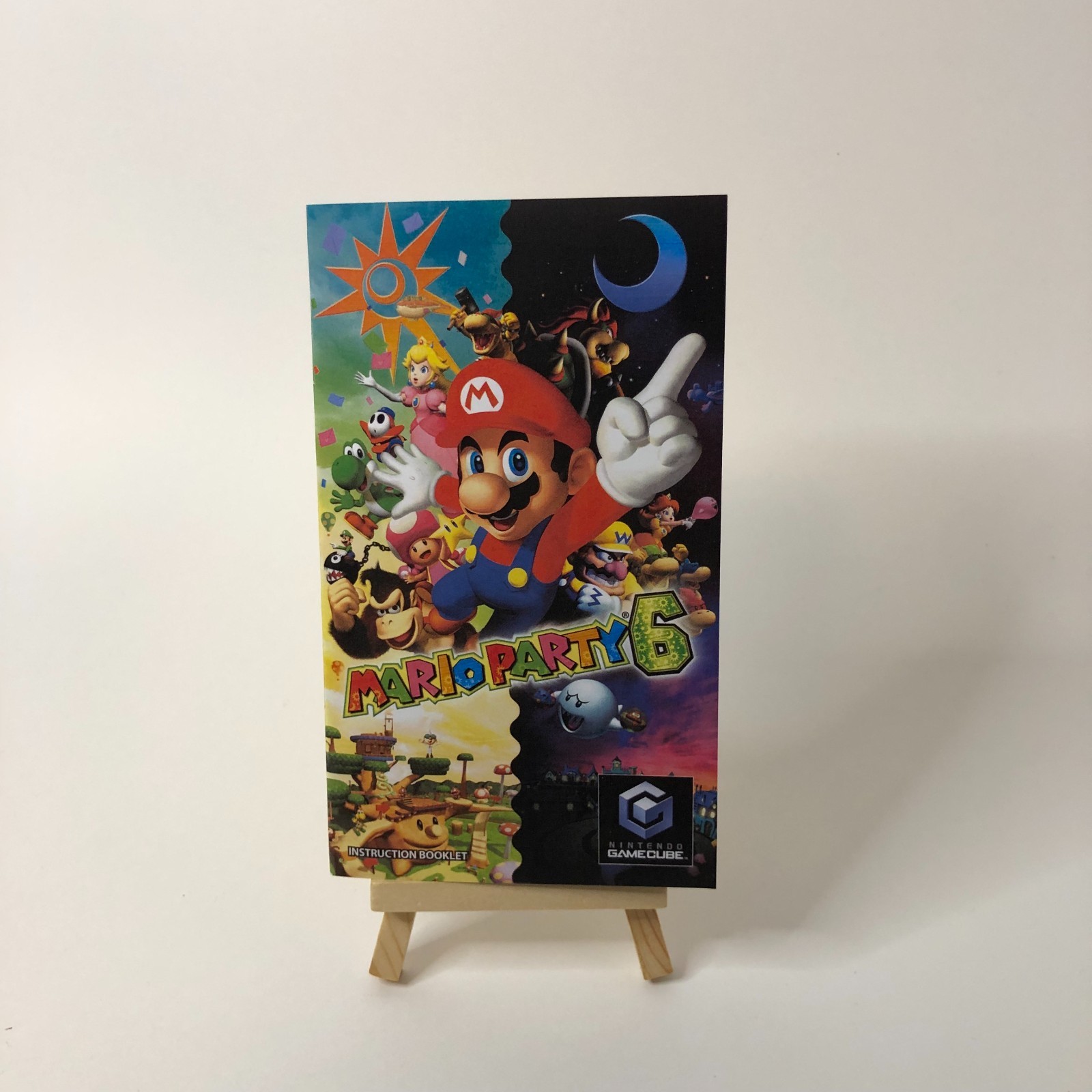 Replacement Manual for Mario Party 6 Nintendo GameCube