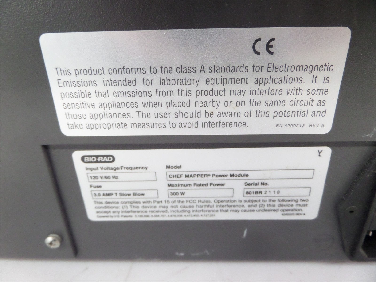Bio-Rad Chef Mapper Power Module 300W