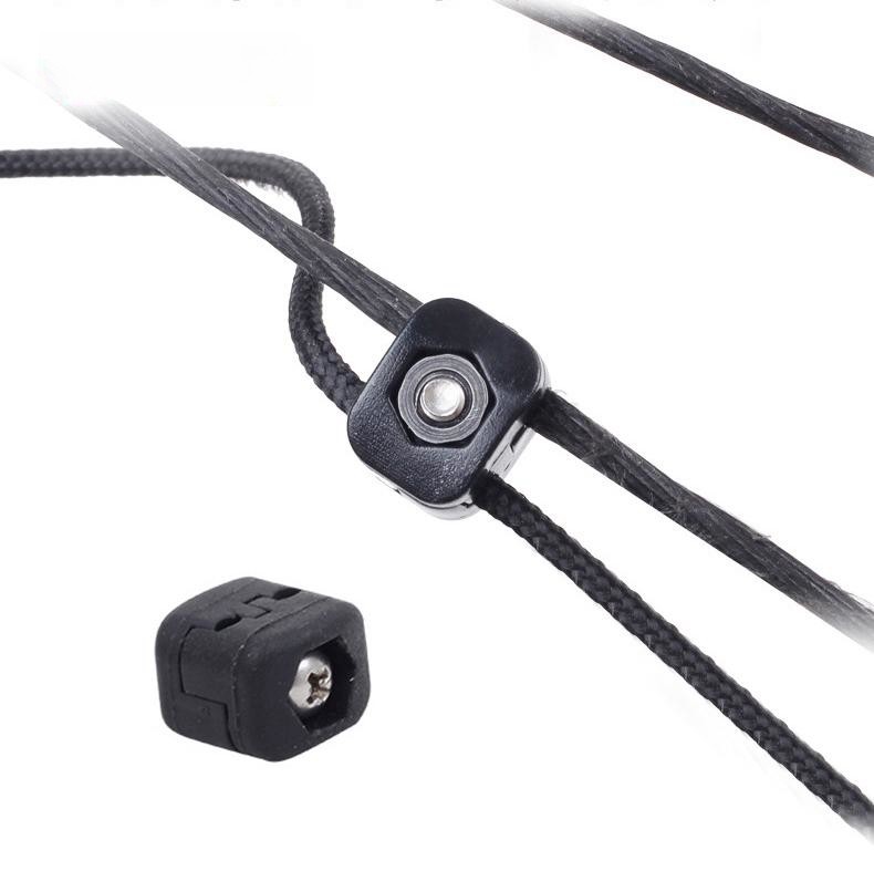 Archery Drop Away Arrow Rest Clamps Buckle Cable Fastener Clip Plastic Carabiner