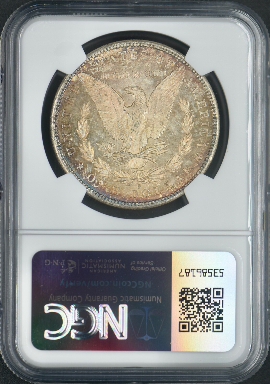 1881-S Morgan Silver Dollar - NGC MS64 - Toned - ✪COINGIANTS✪