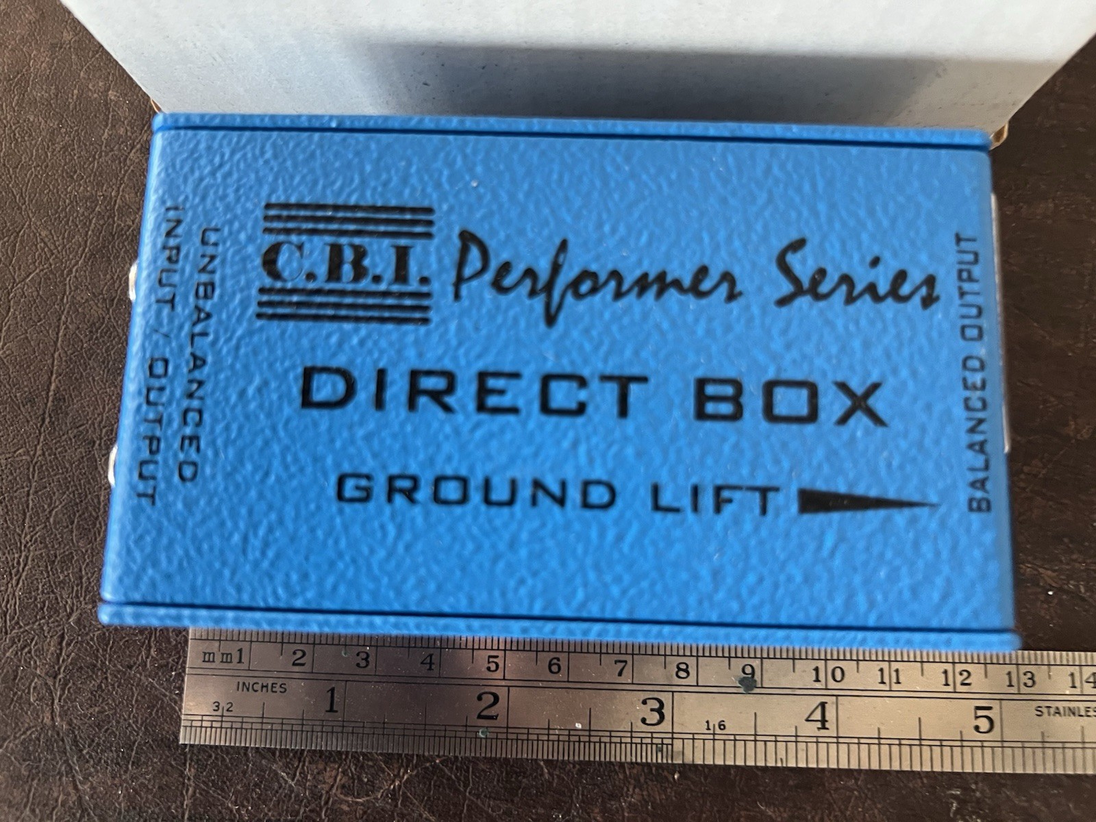 CBI Performance Series Direct Box with Ground Lift