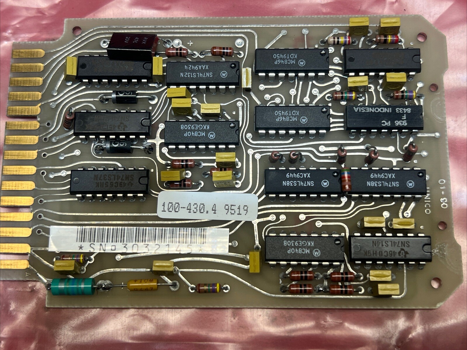 🔥Unico 100-430.4 9519 Circuit Board, Used, Free Shipping🇺🇸
