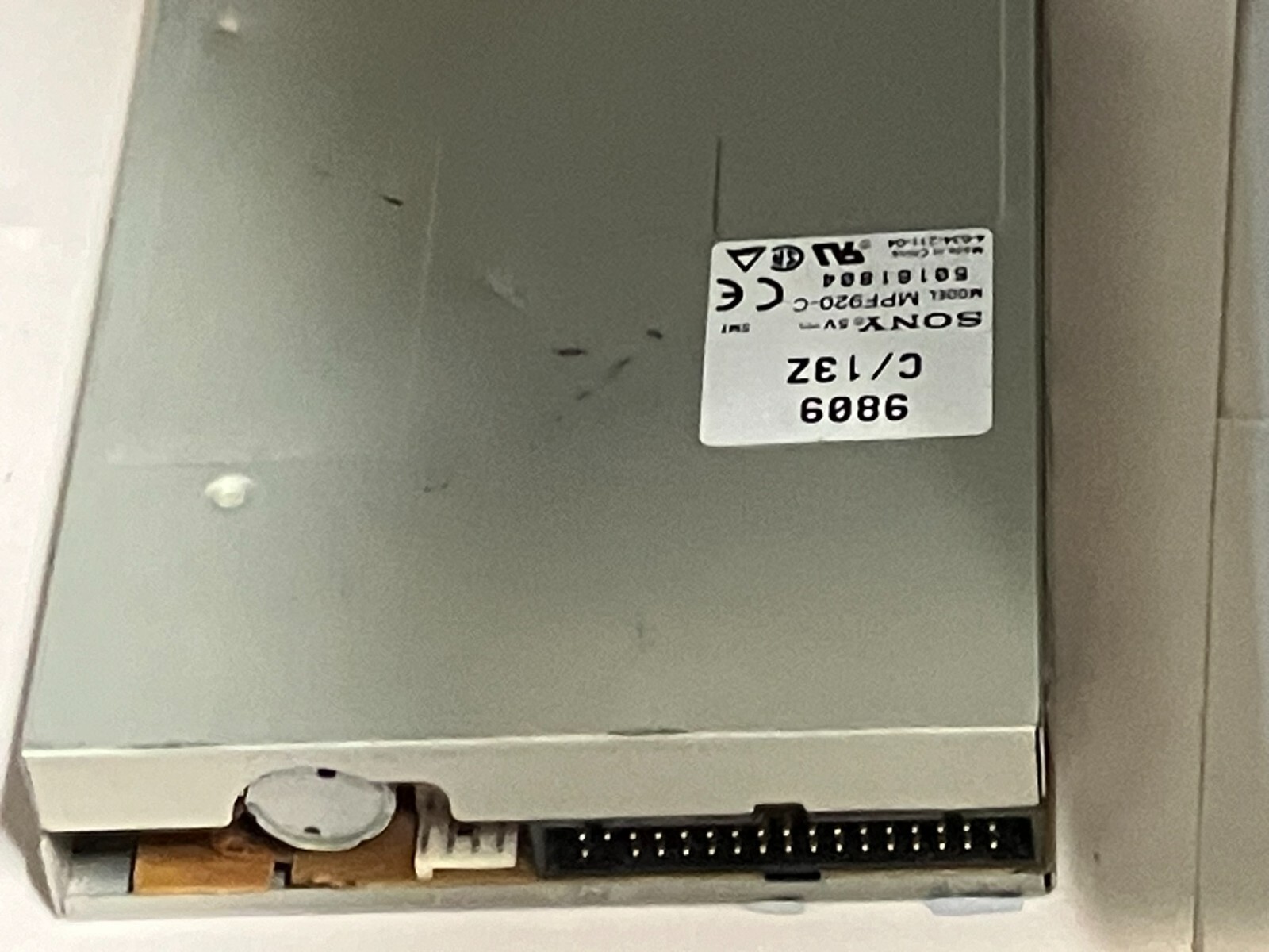 Sony MPF920-C 3.5 inch Internal Floppy Disk Drive