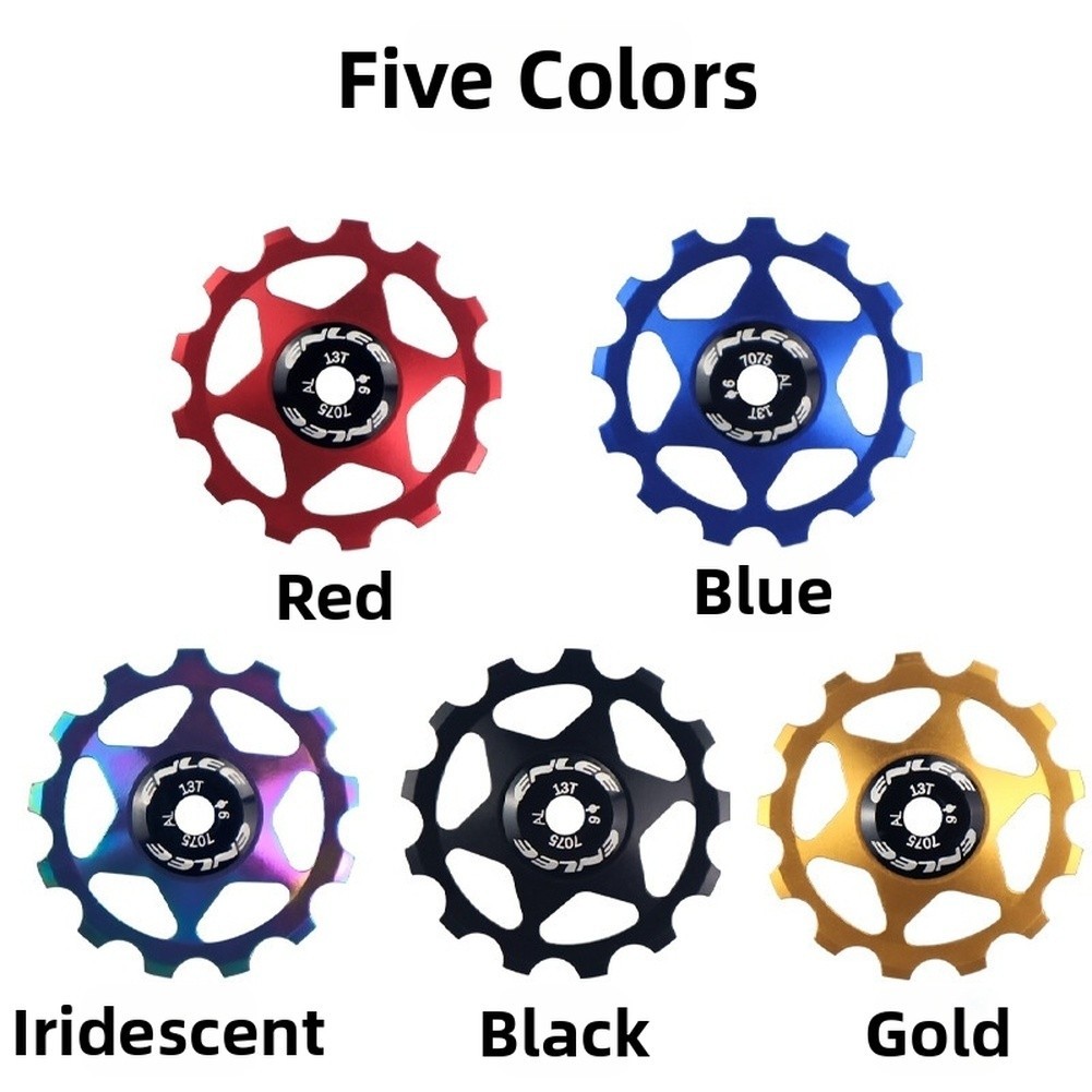 Steel Bearing Bicycle Derailleur Guide Wheel 11T 13T for Mountain Bicycles