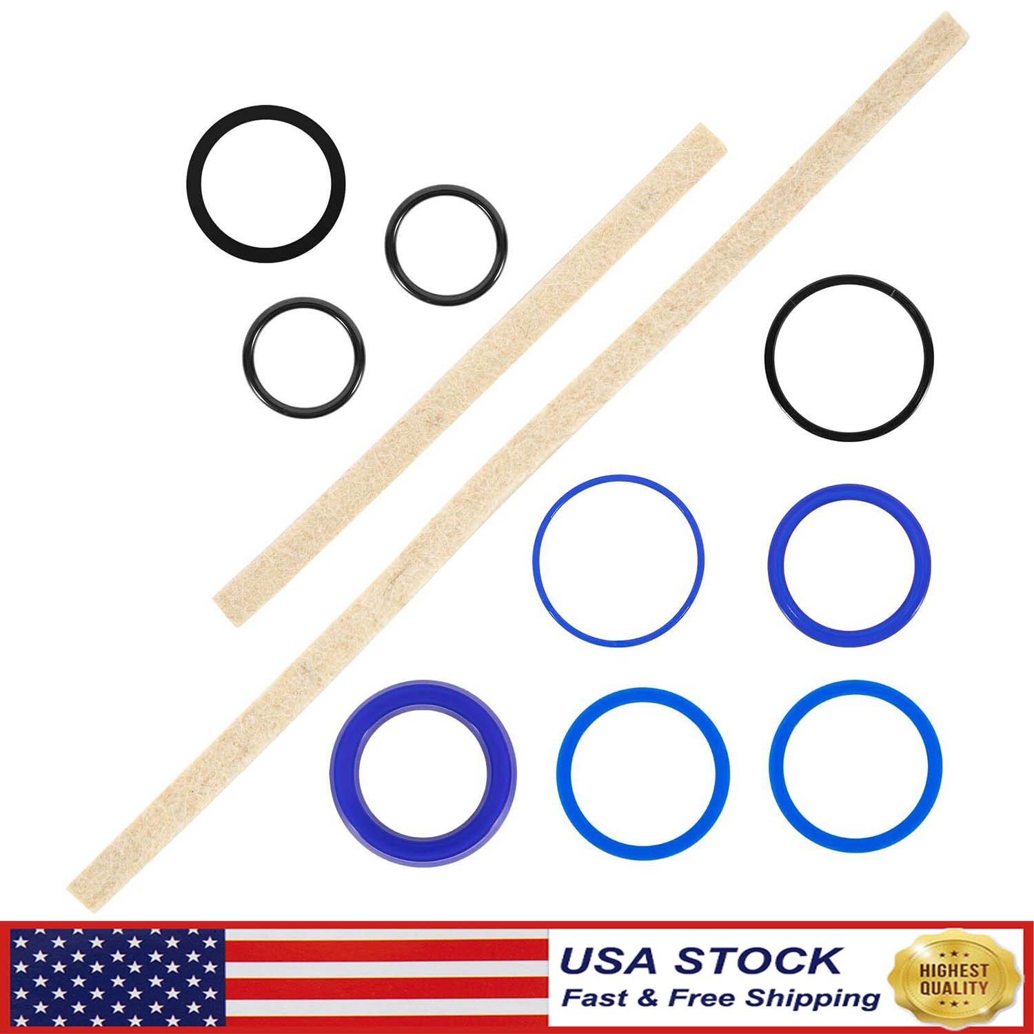Rotary Lift Seal Kit Hydraulic Cylinder Kit for Texas HYD FJ7211, FJ783, FJ7311