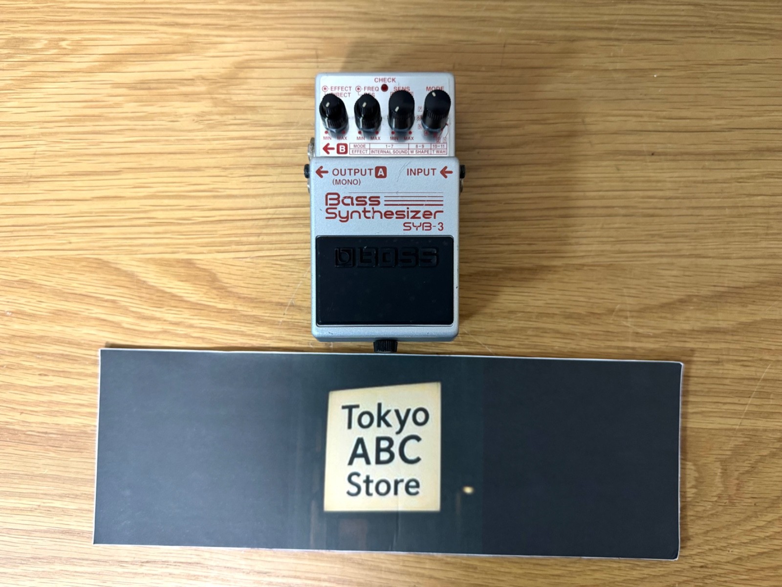 Boss SYB-3 Bass Synthesizer Synth Effects Pedal free shipping from japan